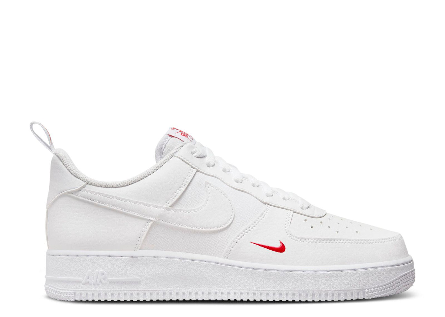 AIR FORCE 1 '07 'RED MINI SWOOSH'