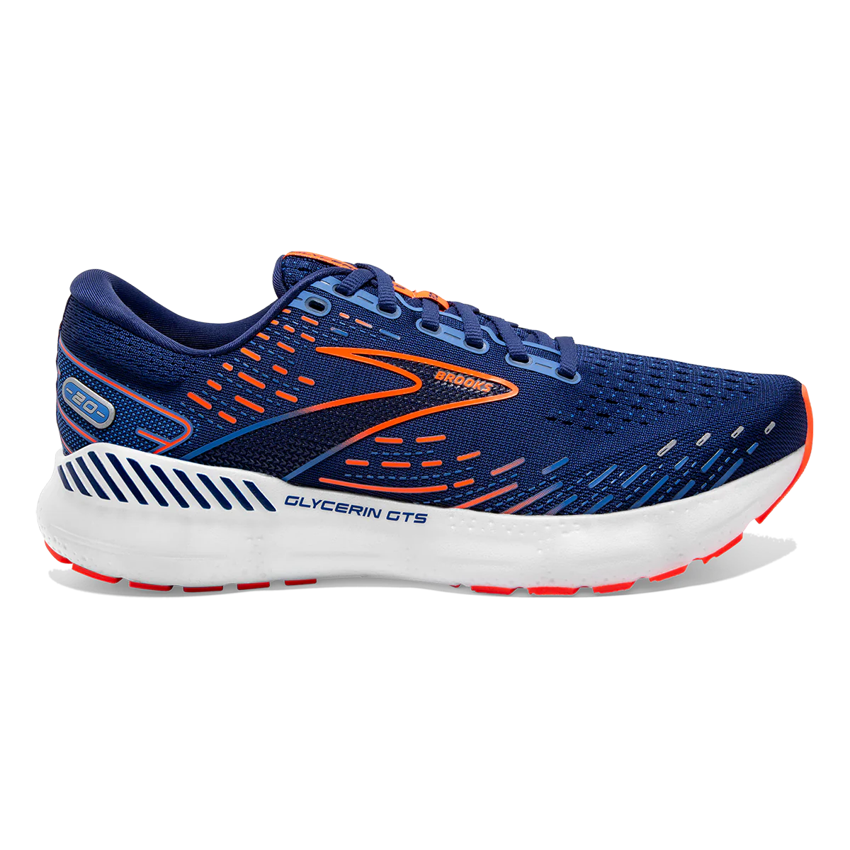 BROOKS GLYCERIN GTS 20 ‘BLUE DEPTHS’