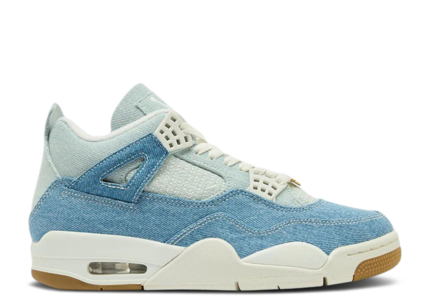 WMNS JORDAN 4 RETRO TEX 'WORN BLUE DENIM'