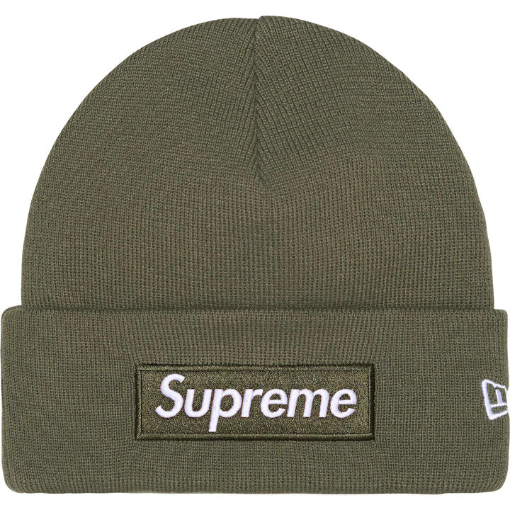 Supreme New Era Box Logo Beanie (FW25) LIGHT OLIVE