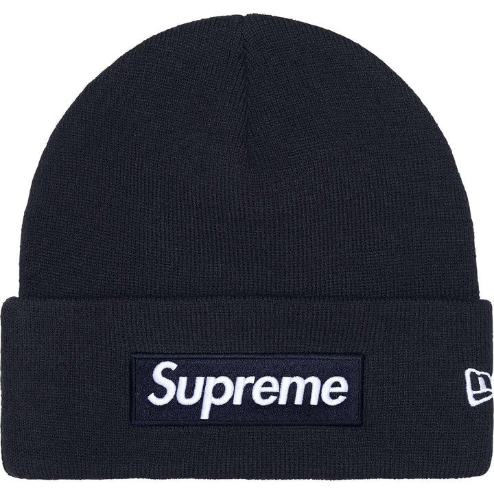 Supreme New Era Box Logo Beanie (FW25) NAVY