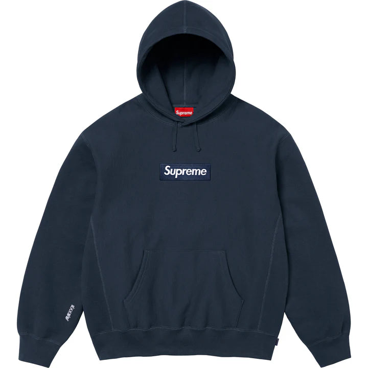 Supreme Box Logo Hooded Sweatshirt 25’ NAVY