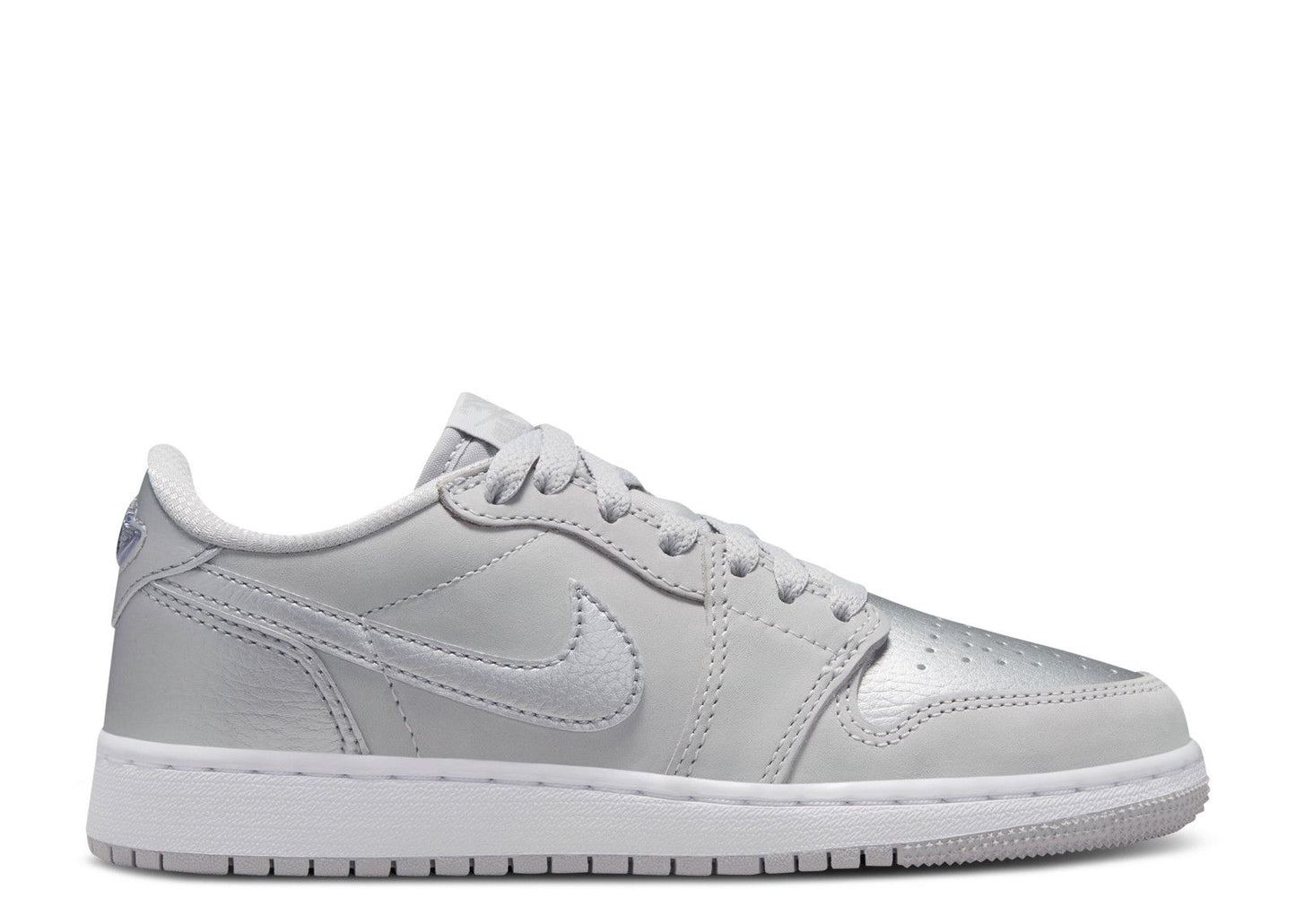 JORDAN 1 RETRO LOW OG GS 'METALLIC SILVER'