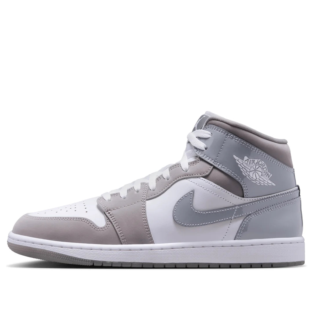 JORDAN 1 MID SE 'PATENT COOL GREY'