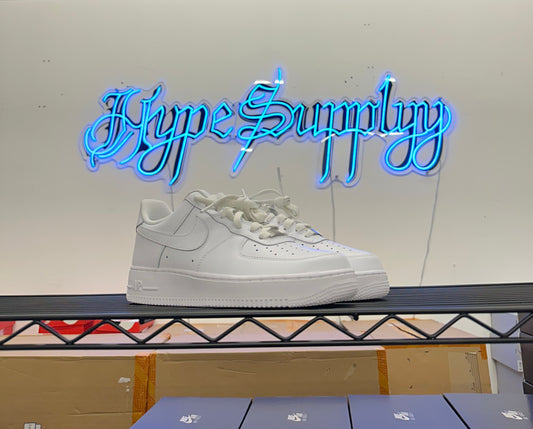 Nike Air Force 1 Low LE Triple White FV5951-111 (Youth / Womens)