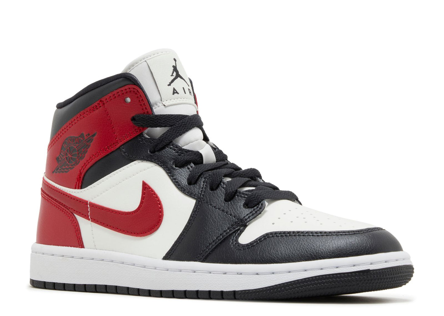 WMNS JORDAN 1 MID 'BLACK TOE'