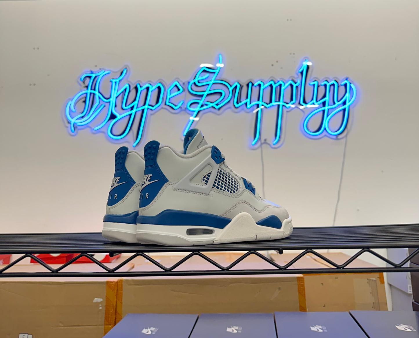 Jordan 4 “Military Blue” HF4281-141 (GS | Women’s)