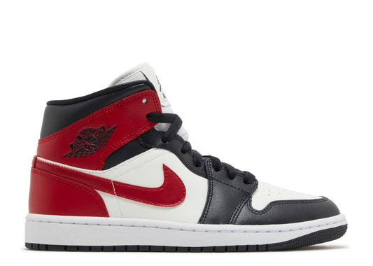 WMNS JORDAN 1 MID 'BLACK TOE'
