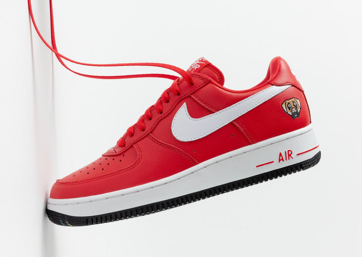 Victor Victor x Nike Air Force 1 Low '01 University Red