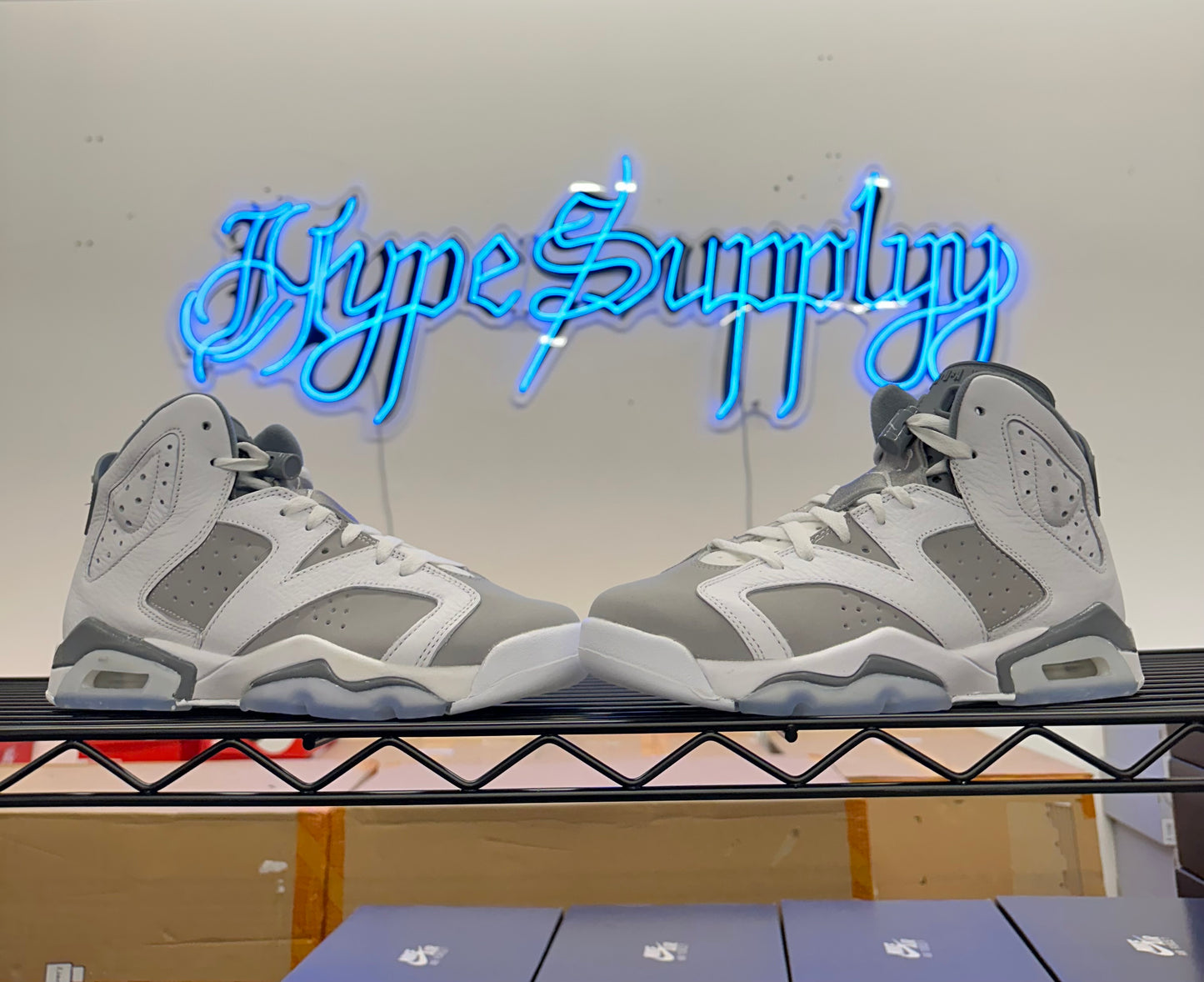 Jordan Retro 6 ‘Cool grey’ 384665-100 (GS | Women’s)