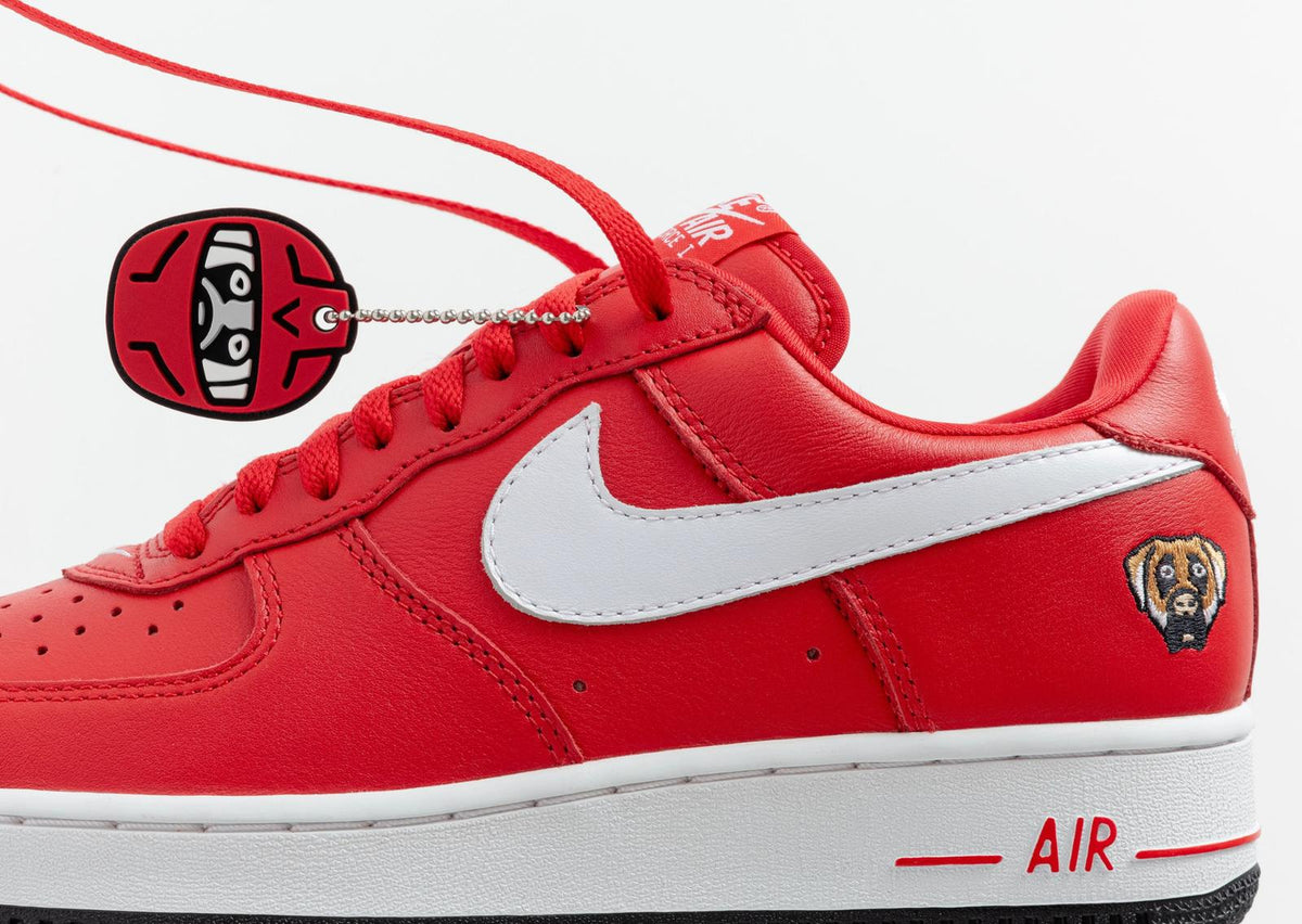 Victor Victor x Nike Air Force 1 Low '01 University Red