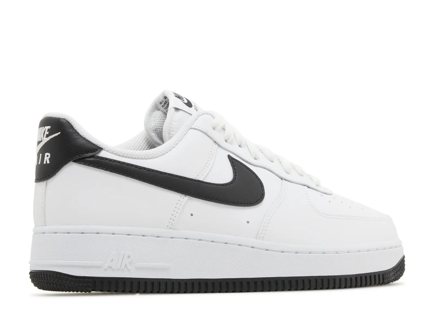 AIR FORCE 1 '07 'WHITE BLACK OUTSOLE'