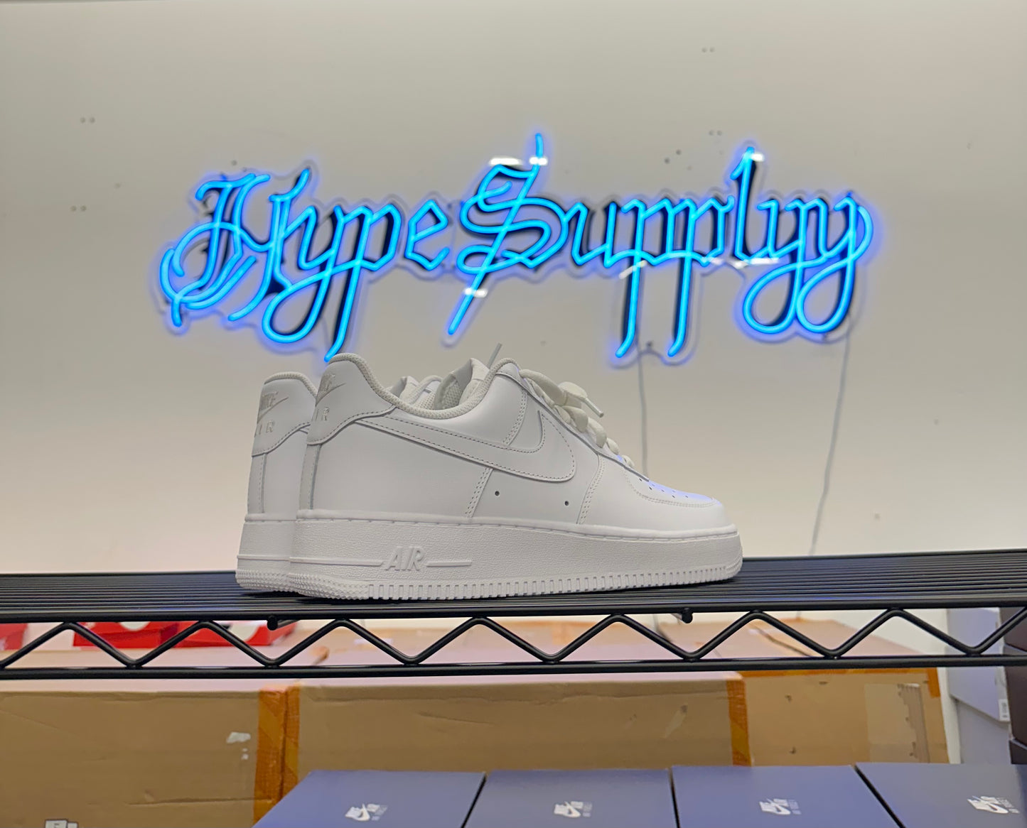 Nike Air Force 1 Low LE Triple White FV5951-111 (Youth / Womens)