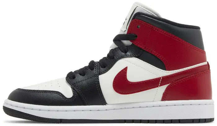 WMNS JORDAN 1 MID 'BLACK TOE'