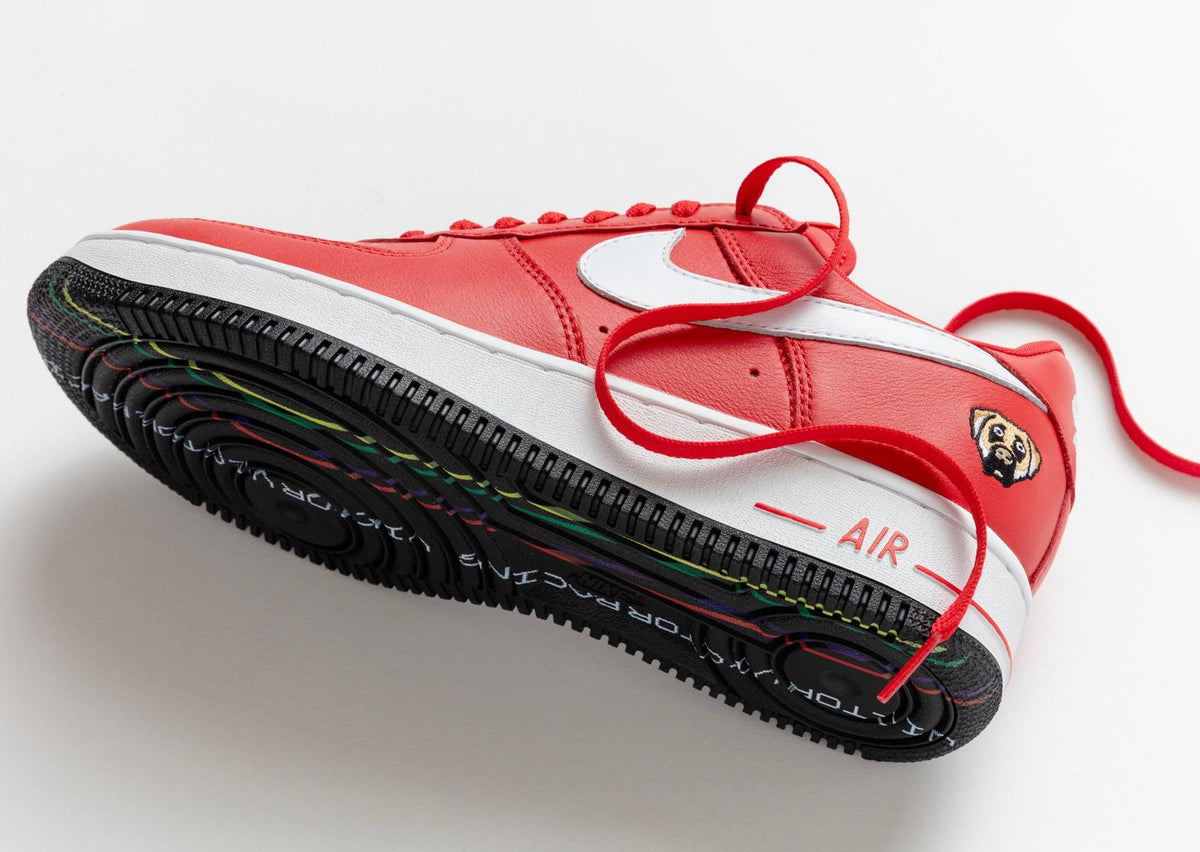 Victor Victor x Nike Air Force 1 Low '01 University Red