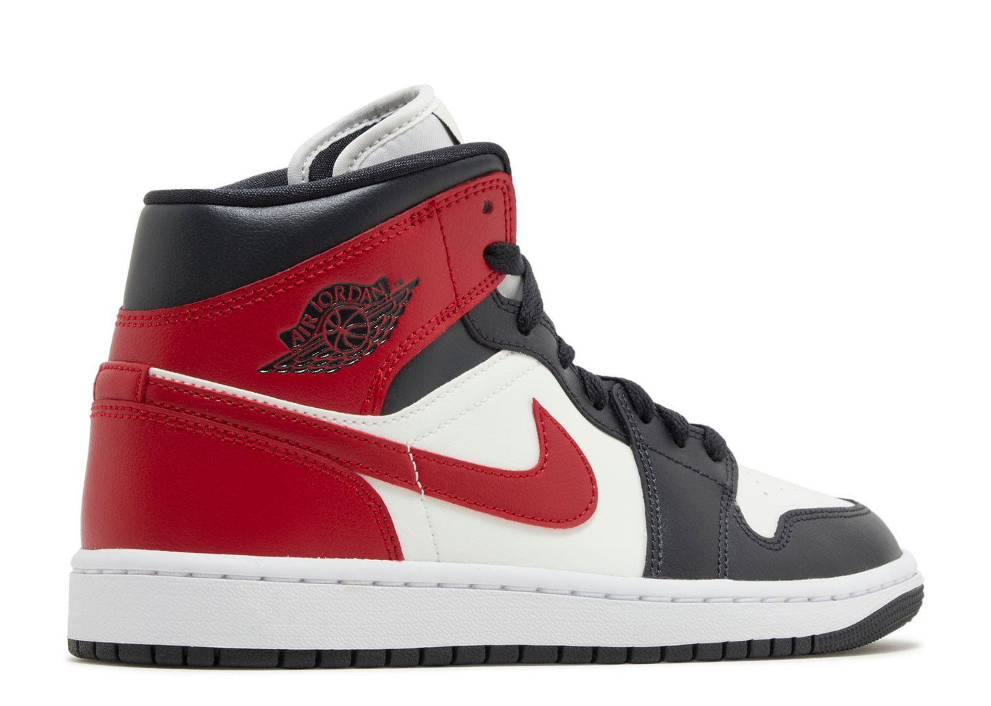 WMNS JORDAN 1 MID 'BLACK TOE'