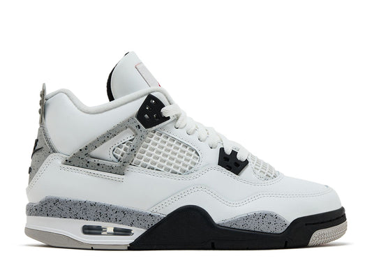 JORDAN 4 RETRO OG GS 'WHITE CEMENT' 2025