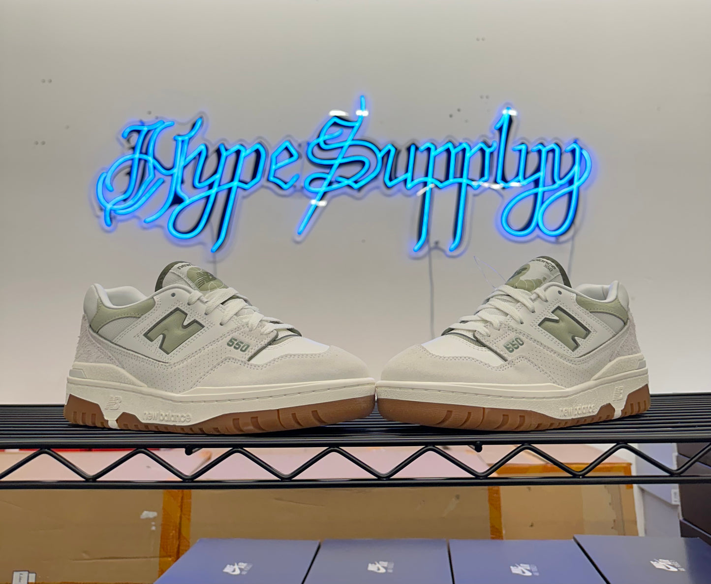 New balance 550 ‘White Olive Gum’ BBW550FO (Women’s)