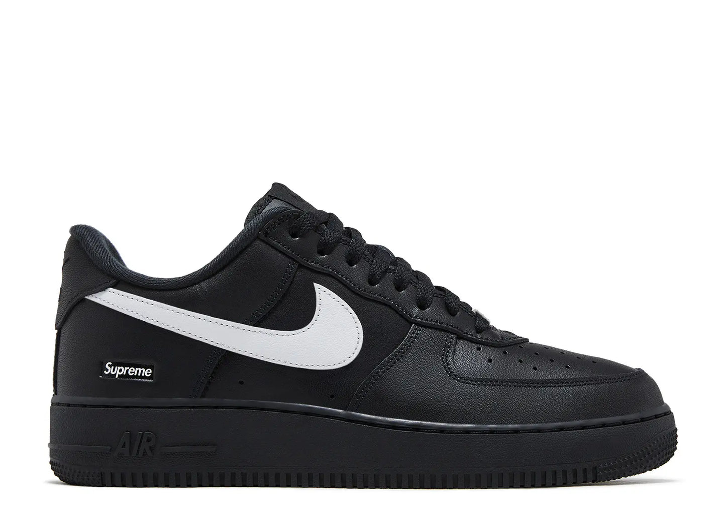 SUPREME X AIR FORCE 1 LOW 'BOX LOGO - BLACK WHITE'