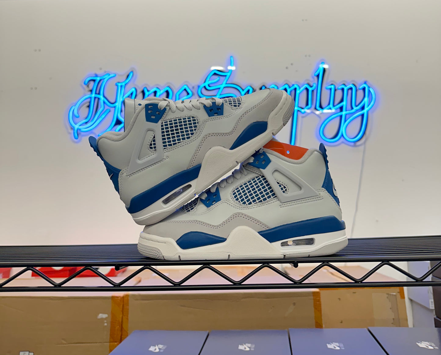 Jordan 4 “Military Blue” HF4281-141 (GS | Women’s)