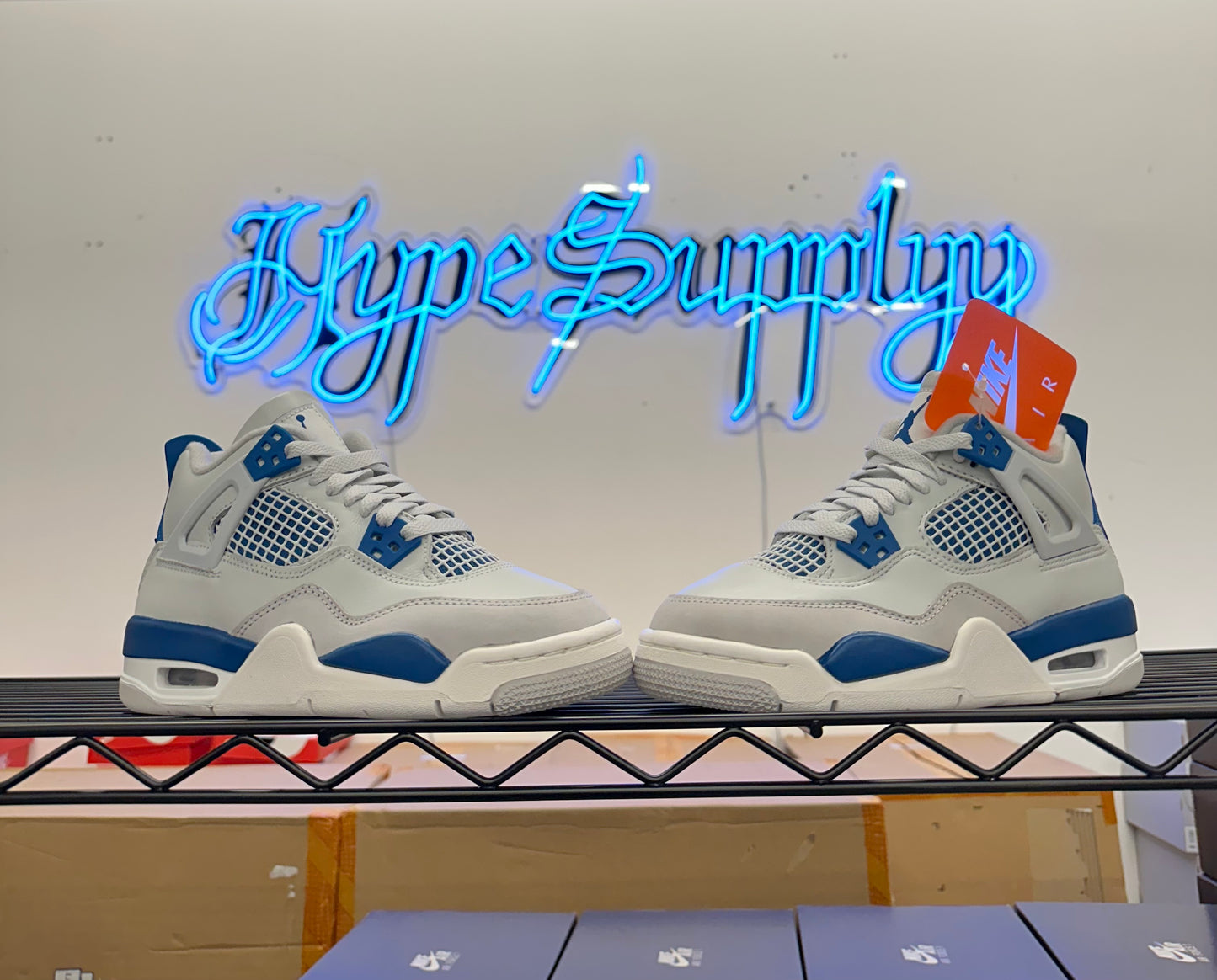 Jordan 4 “Military Blue” HF4281-141 (GS | Women’s)