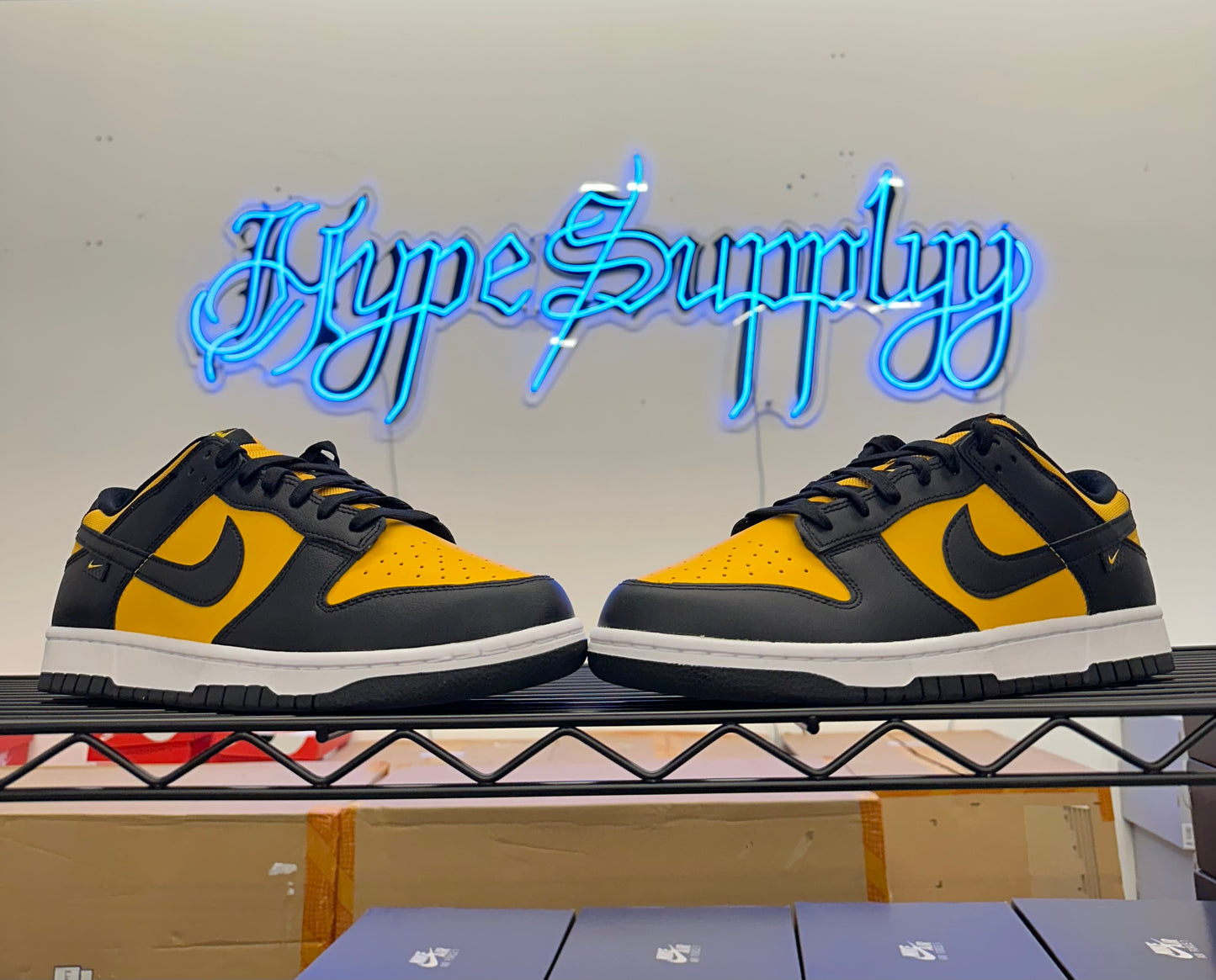 Nike dunk low ‘Reverse goldenrod’ (men’s) FZ4618-001