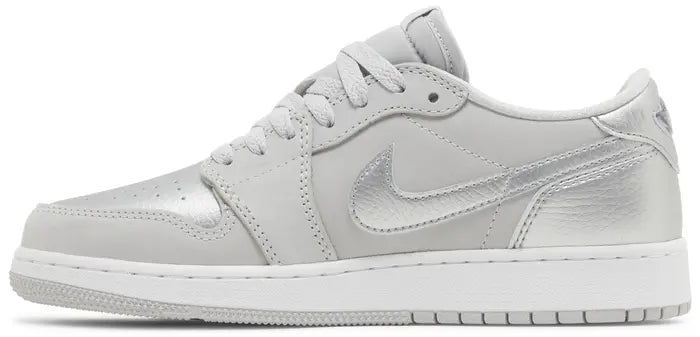JORDAN 1 RETRO LOW OG GS 'METALLIC SILVER'