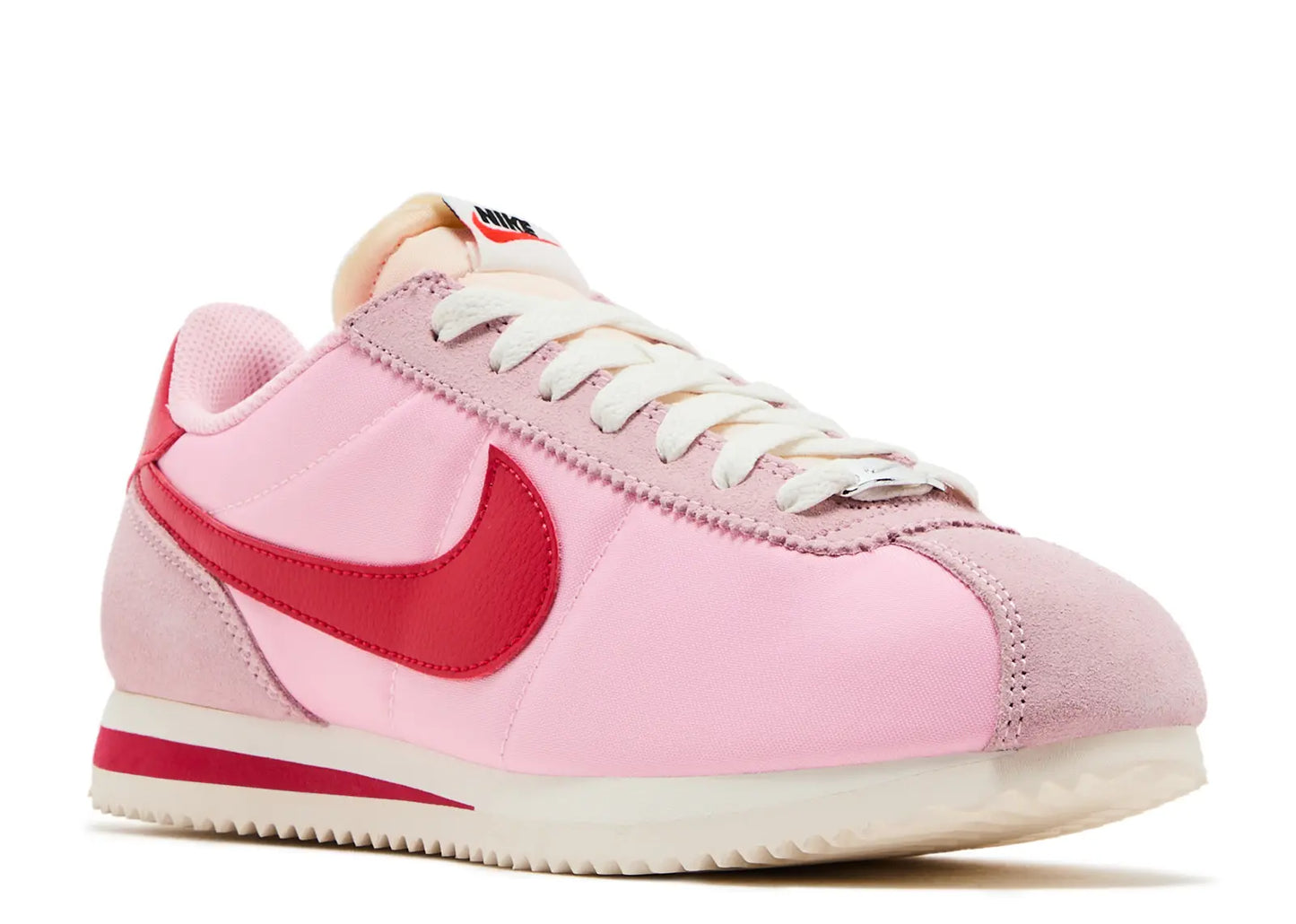 WMNS CORTEZ TXT 'SOFT PINK FIRE RED'