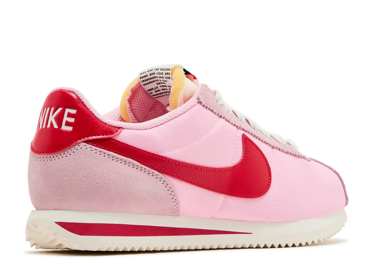 WMNS CORTEZ TXT 'SOFT PINK FIRE RED'