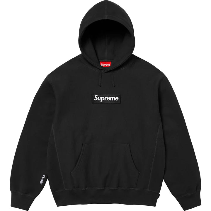 Supreme Box Logo Hooded Sweatshirt 25’ BLACK