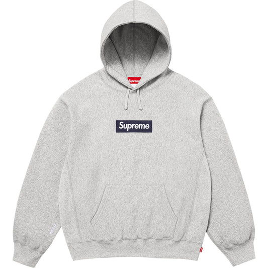Supreme Box Logo Hooded Sweatshirt 25’ HEATHER GREY