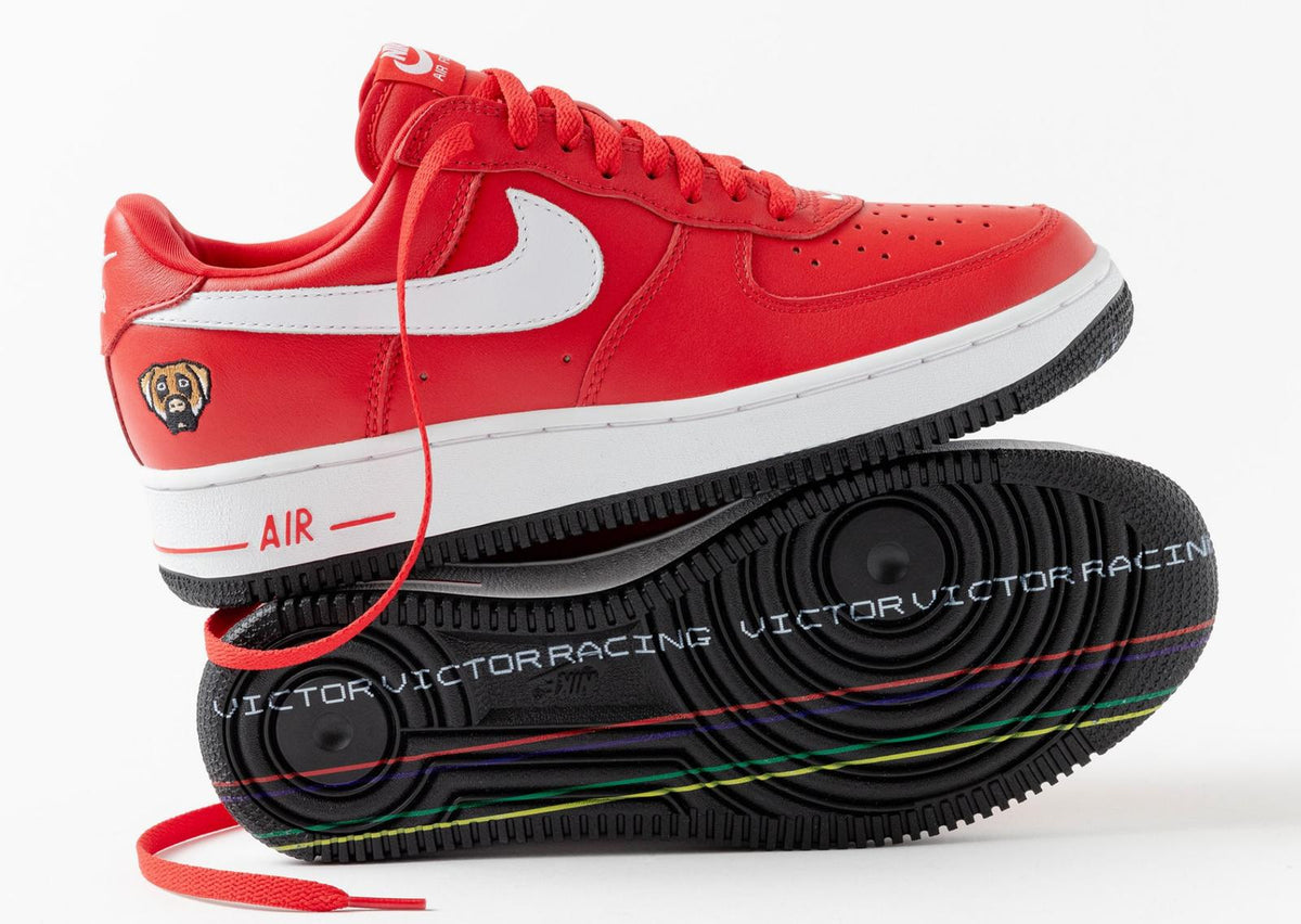 Victor Victor x Nike Air Force 1 Low '01 University Red
